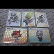 全新 Bandai Carddass 機動戰士高達 水星の魔女 MOBILE SUIT GUNDAM THE WITCH FROM MERCURY 水星的魔女 水星之魔女 SD高達 收藏卡 第二彈 V