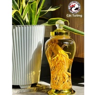 Phu Hoa Vietnam Glass Ginseng Wine Pitcher 3 Liters, 4 Liters, 5 Liters, 6 Liters, 6.3 Liters, 7.5 L