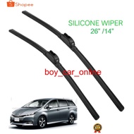 TOYOTA WISH SOFT SILICONE WIPER 26/14