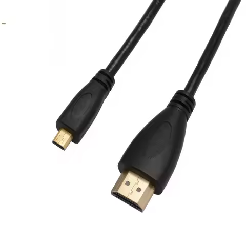 Micro HDMI-Compatible to HDMI Cable HDMI-compatible To Micro Audio Video Cable V1.4 1080p 1440p for 