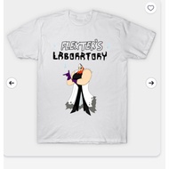 [White Ink Heat Transfer] Dexter's Laboratory Dexter's Laboratory Cartoon Pattern Printing Men's 100