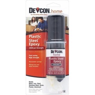 🇺🇸 DEVCON Home Plastic Steel Epoxy 2600 psi Strength Dark Gray - 25ML