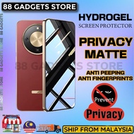 Hydrogel Privacy Matte Screen Protector Honor X9d 5G / X7d / X7c / X9c 5G / X9b / X9a / X7b / X8b / 