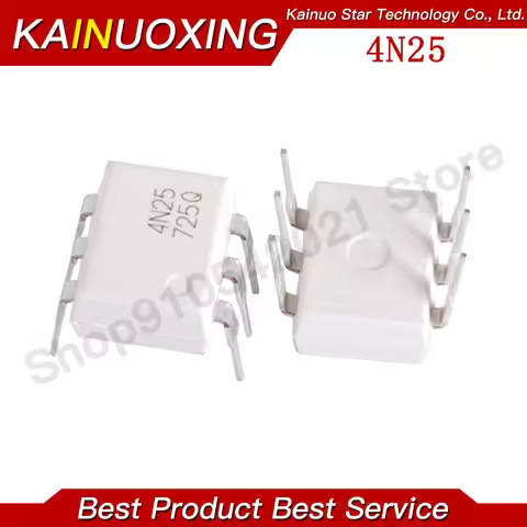 10pcs 4N25 4N33 4N35 DIP-6 Optocoupler transistor output