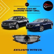 MAZDA 6 ATENZA 2014 2015 2016 2017 2018 2019 FRONT BUMPER UPPER BODY KIT GRILL GRILLE DIAMOND