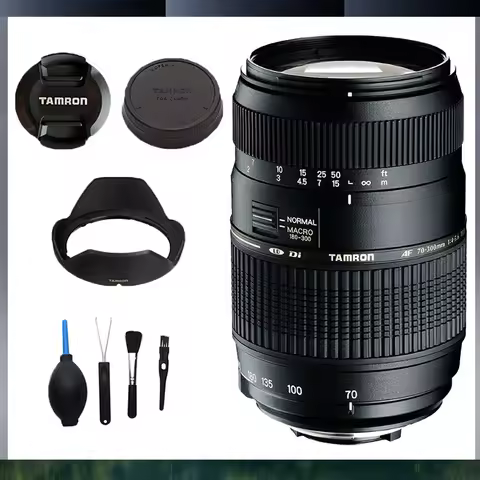 Tamron Auto Focus 70-300mm f/4.0-5.6 Di LD Macro Zoom Lens with Built In Motor for Nikon Digital SLR