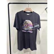 Isabel Marant Thời Trang Kỳ Nghỉ Phong Cách cổ tròn in họa tiết tay ngắn T-Shirt Cho Phụ Nữ