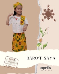 Baro't Saya / Filipiniana For Kids (Linggo ng Wika / United Nation Costume) | April Store