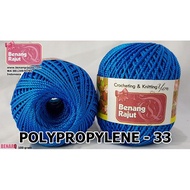 POLYPROPYLENE KNITTING YARN D27 33 NAVY