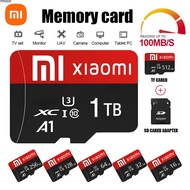 XIAOMI Class 10 2TB Micro SD Card 1TB 512GB 256GB SD/TF Flash Memory Card 128GB 64GB Portable storage Waterproof Mini Card For Phone Camera Drone