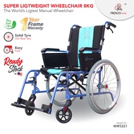 Fresco 8kg Lightest Manual Wheelchair Aluminium Alloy Frame