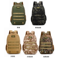Tactical Camouflage Backpack Large Capacity Backpack Travel Leisure Camouflage Computer Backpack Mid