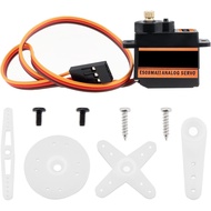 2 Pack ES08MA II 12g Mini Metal Gear Analog Servo for RC Model, High Speed Servo Analog Gear UMCH