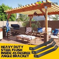 GLENES Metal Support Bracket, Heavy-Duty Thickened Reinforcing Rod, Strut 45° Stabilization Durable 