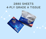 2880 Sheets Youying Grade A Premium 4-Ply Face Tissue (8 packs x 360 Sheets)