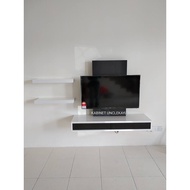 Wall mount modern floating tv cabinet / kabinet tv moden gantung (2879972214)