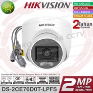 INDOOR CCTV CAMERA 2MP AUDIO COLORVU HIKVISION DS-2CE76D0T-LPFS DUAL