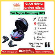 Tai Nghe Nhét Tai Gaming H03 Tai Nghe Không Dây Bluetooth 5.3 Âm Thanh HIFI Có Mic Chống Ồn Pin Trâu