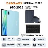 Teclast P50 2025 4G LTE Tablet | 11″ IPS 90Hz | 20GB RAM 128GB ROM | 7000mAh Battery | android 15 | 