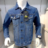 jaket jeans pria lois dobel kancing mjf111/148