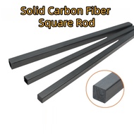 Carbon Fiber Solid Square Rod Carbon Fiber Rod Square Carbon Rod Carbon Square Rod