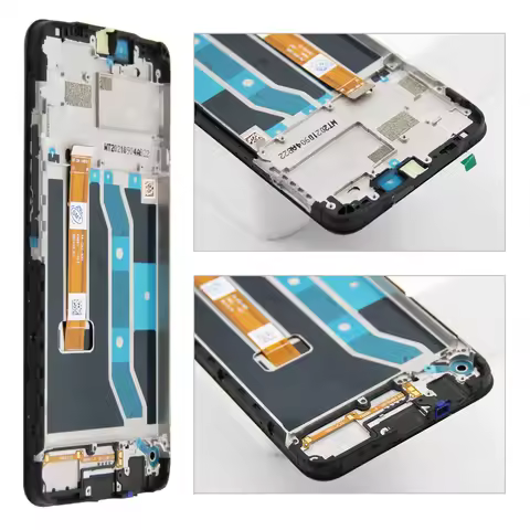 6.5" Display Screen for Realme 7i (Global) Lcd Display Digital Touch Screen with Frame Assembly for 
