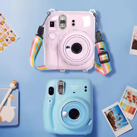 Mini Protective Shell PC Crystal Cover Shell Transparent Protective Sleeve for Fujifilm Instax Mini 