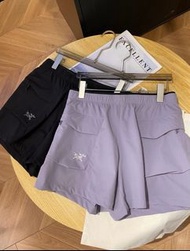 外國預訂 2色選 Arcteryx 始祖鳥 刺繡logo gamma utility   口袋户外機能 短褲