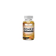 อาหารเสริมวิตามิน D3+K2 - ส่งเสริมสุขภาพข้อต่อและฟัน รองรับการดูดซึมแคลเซียม