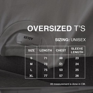 ADLER Oversized T-Shirt Black