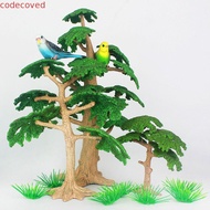 CODECOVED Simulation Cypress, Cypress Pine Trees Coconut Tree, DIY Vivid Plastic Mini Landscape Tree