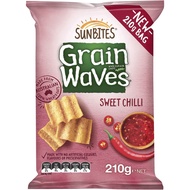 Smith's Grain Waves Chips Sweet Chilli 210g [Australia]