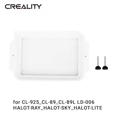CREALITY Original Resin Vat Kit White Plastic Tray Kit 3D Printer Parts for HALOT-RAY_CL-89 HALOT-SK