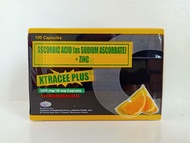 Sodium Ascorbate + Zinc Sulfate 562.mg/27.5mg capsule - Xtracee Plus 100's