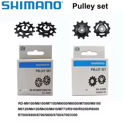 Shimano Deore XT XTR SLX Pulley Set Rear Derailleur Pulley Set RD M9100 M9000 M8100 M8000 M7100 M610