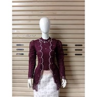 Sequined kutubaru kebaya party kebaya/ kutubaru brocade kebaya/ nagita kebaya/ graduation kebaya/ br