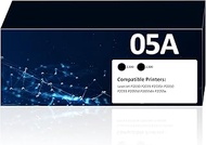 05A Black Toner Cartridges 2 Pack Compatible for HP 05A CE505A 05X CE505X Toner Cartridges Compatibl