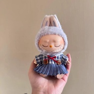 Ropa Labubu For 15cm Labubu Clothes Fake two striped shirts Reflective assault suit Sailor Suit Coll