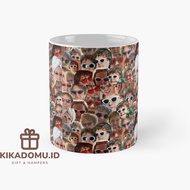 Lewis Capaldi Characters Collage Repeat Print Coffee Mug Cup
