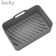 1pcs Silicone Air Fryers Oven Baking Tray Pizza Fried Chicken Silicone Basket