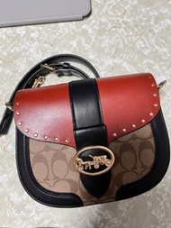 包郵Coach crossbody bag 馬鞍斜咩袋