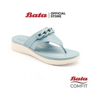 Bata Comfit รองเท้าแตะเพื่อสุขภาพ แบบคีบ รองเท้าแตะลำลอง สูง 1 นิ้ว สำหรับผู้หญิง รุ่น CARLA สีฟ้า รหัส 6719708 สีชมพู รหัส 6715708