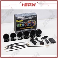 Thailand 248ST Defi Meter 6-Beradik OBD2 Gauge Made in Thailand Boost RPM Water Temp Oil Temp Oil Pr