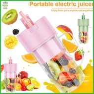 Personal Blender for Fruit Smoothie Portable Blender 340ml Electric Smoothie Blender with 10 Blades 1500mAh USB Rechargeable Mini Blender Cup with Handle Straw Portable Blender for Travel Electric Smoothie Blender for Home