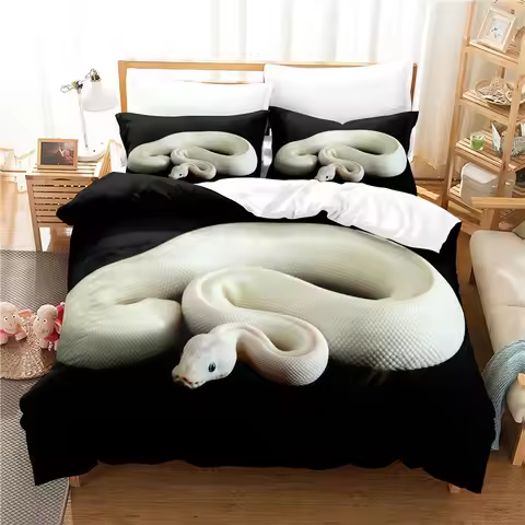 Snake Bedding Set Duvet Cover Set 3d Bedding Digital Printing Bed Linen Queen Size Bedding Set Fashi