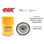 OSK OIL FILTER ISUZU ELF 2012 4.6L BODY NO. NPS71 ENGINE 4HG1 32B40-00100