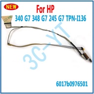 1PCS NEW Laptop LCD LED LVDS Display Ribbon Cable Video Screen Flex Wire For HP 340 G7 348 G7 tpn-i1