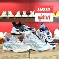 Baoji BJW 1002 รองเท้าผ้าใบบาโอจิ รองเท้าผ้าใบผู้หญิง ผูกเชือก ไซส์ 37-41 ของแท้ สินค้าพร้อมส่ง