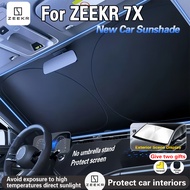 For ZEEKR 7X Car Sunshade Windshield Special Summer Sun Protection And Heat Insulation Cover Shade S