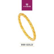 HABIB 999/24K Yellow Gold Ring 9200002Y